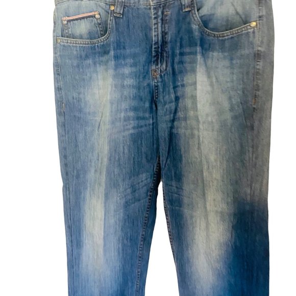 Ross Thomson Jeans size 36W X 30L lightweight blue jeans - Picture 6 of 8